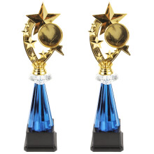 2Pcs Gold Softball Trophy Cups for School and Party Competition Decor
