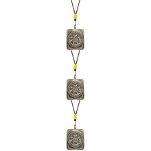 3St Delicate Buddha Metalen Pendants Voor Gordijn En Sleutel
