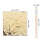 3Sets Decorative Gold Flake Foil Sheets for DIY Art and Craft Projects 11