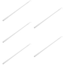5Pcs Black Aluminum Curtain Pull Wands Sturdy Retractable Rods