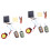 4Pcs Motorbike Security Immobilization in Assorted Colors 1