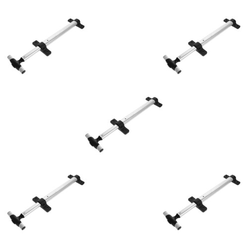 5Pcs Durable Alloy Single Rod Handle for Suitcase Travel Use