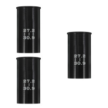 3 Pcs Bike Seat Pole Dead Fly Post Tube Seatpost Adapter