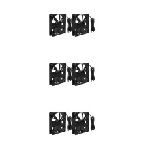 6Pcs 12Cm USB Silent Cooling Fans Black Durable Fan for Router