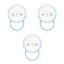 3St Baby Pacifier Case PP Duurzaam Draagbaar Reis En Opslag