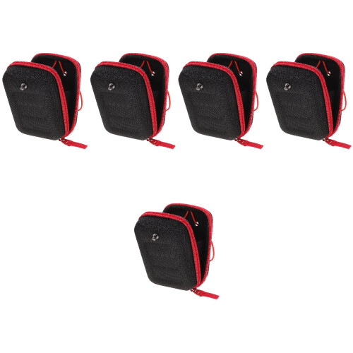 5Pcs Shockproof Black Eva Rangefinder Storage Pouch for Golfing