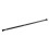 Black Stainless Telescopic Rod 50-80cm 2.5cm 1