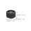 50Pcs Syringe Adapter Caps Black PP Reusable Tip Caps for Laboratory 9