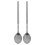 4Pcs Stainless Steel Extendable Telescopic Spoons Silver Multipurpose 3
