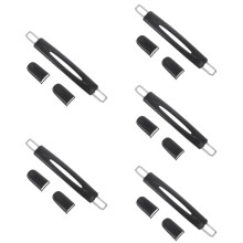 5Pièces Grip Plastique Noir Usage Voyage