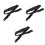 3Pcs Strong Nylon Carrying Straps Black with Ergonomic Shoulder Pad 1
