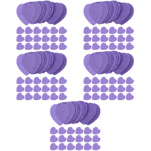 Lingettes Vernis Ongles Coton Violet Pratiques Portables