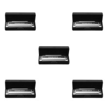 5Pcs Metal Harmonica C Key 10 Holes with Stylish Design for Beginners