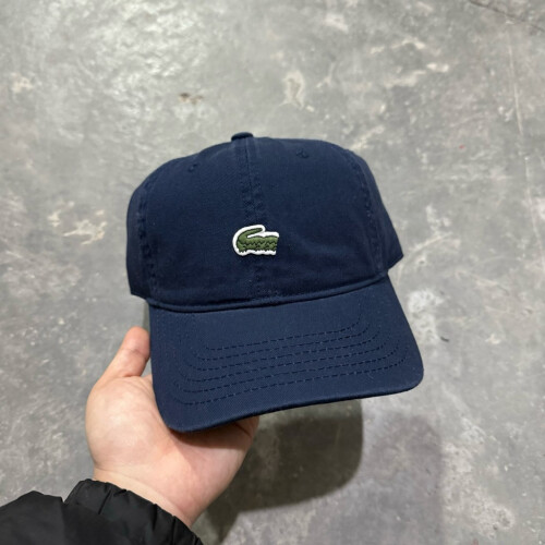 (NavyBlue)Cappello da baseball classico in cotone con tesa morbida e ricami per outfit primaverili