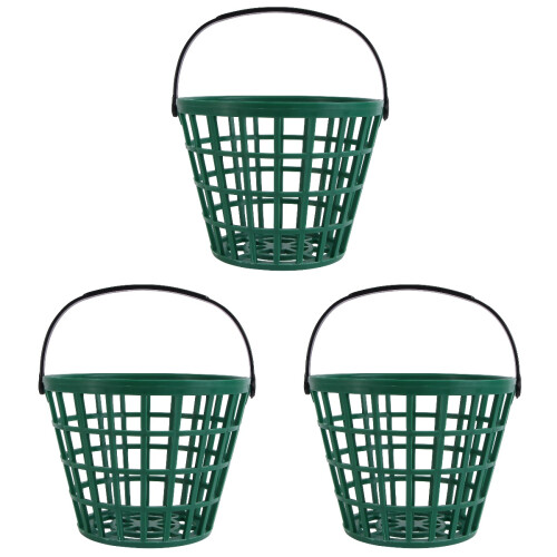3Pièces Panier À De Golf Vert Avec Pour Usage Extérieur