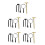 5Sets Archaeological Digging Toy Kit with Hammer Brush Assorted Color 1