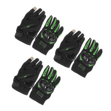 3Pairs Gloves Men Breathable Drop Resistant Riding Gloves