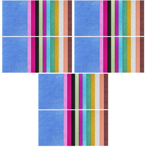 Glitterpapier Karton in Kleuren, Voor Kinderen