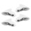 12Pcs Versatile White Padded Quilt Clips Bed Sheet Holders 2