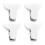 12Pcs Versatile White Padded Quilt Clips Bed Sheet Holders 3