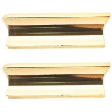 2Pièces Accessoire Guitare Slide Barres Métalliques Solides