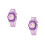 2Pièces Cartoon Violet Adorables Et Fiables 1