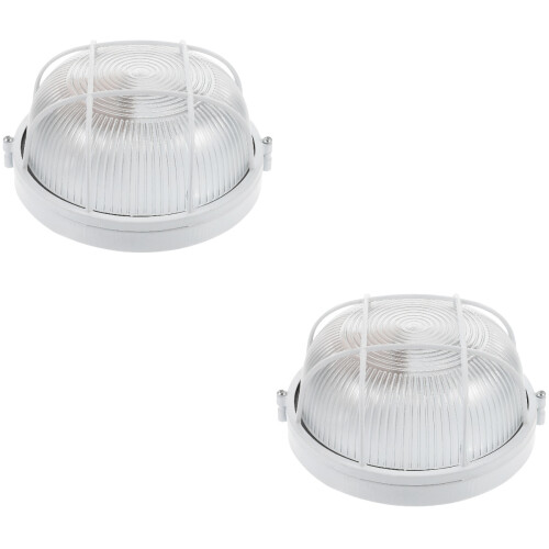 2St Professionele Sauna Lamp Wit Multi-Use Wandlamp Voor Stoomruimte