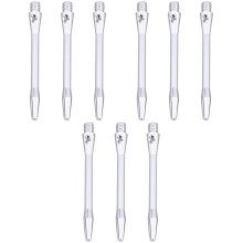 9Pièces Fléchettes Argent Aluminium 2Ba Usage Professionnel