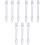 9Pièces Fléchettes Argent Aluminium 2Ba Usage Professionnel 1