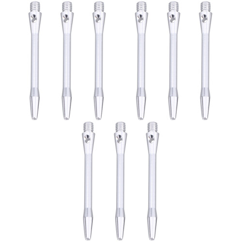 9Pièces Fléchettes Argent Aluminium 2Ba Usage Professionnel
