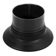 Bass Drum Enhancer ABS Robustes Drum-Bass-Effektverstärker mit Portloch WP06 Schwarz