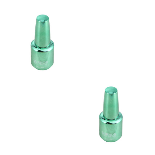2Pièces Vernis À Ongles Vert Design Élégant