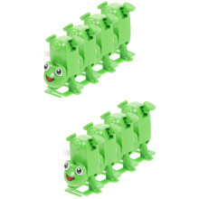 8Pièces Jouets À Remontoir Grenouille Vert, Cadeau Idéal Enfant