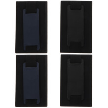 4Pièces Pochettes Cartes Arrière Téléphone, Matériau Souple Coloré