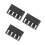 3Pièces Support Noir Pour Tondeuse À Rangement Pratique 1