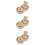 3St Hamster Speelgoed Multikleur Dierenplezier 1