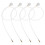 20Pcs White Spray Can Nozzle Extension for Aerosol Ac System Cleaning 2