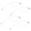 20Pcs White Spray Can Nozzle Extension for Aerosol Ac System Cleaning 3