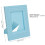 Instax Mini Photo Frame 4.3x3.3in Desktop Display Blue Lightweight Plastic 2