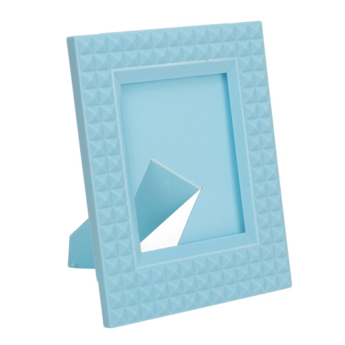 Instax Mini Photo Frame 4.3x3.3in Desktop Display Blue Lightweight Plastic 2