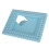 Instax Mini Photo Frame 4.3x3.3in Desktop Display Blue Lightweight Plastic 5