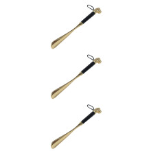 3Pièces Corde Chaussure Long Manche Noir Métal Usage