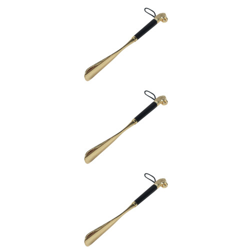 3Pièces Corde Chaussure Long Manche Noir Métal Usage