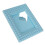 Instax Mini Photo Frame 4.3x3.3in Desktop Display Blue Lightweight Plastic 11