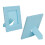 Instax Mini Photo Frame 4.3x3.3in Desktop Display Blue Lightweight Plastic 14
