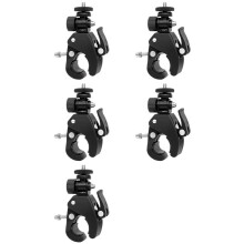 5X Screw Tripod Clamp Stand Sport Camera Holder Bicycle Mount Clip Holder