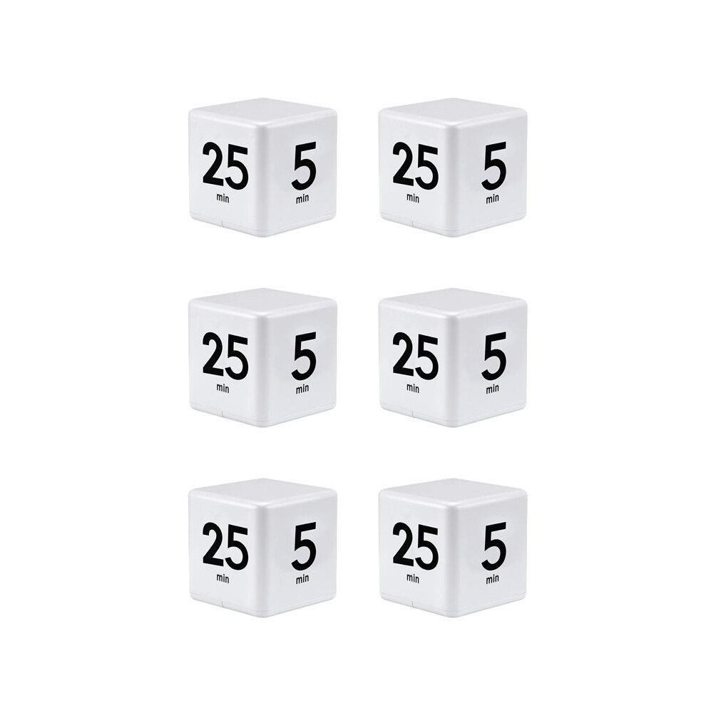 Typecat 6X Timer Kitchen Timer Management Timer For Management And Countdown 25-5-45-15 Minutes