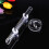 Fish Tank Shrimp Feed Tubes Durable Clear Acrylic Feeder 2