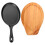 2Sets Non-Stick Cast Iron Frying Pan with Portable Wood Base Handle 3