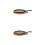 2Sets Non-Stick Cast Iron Frying Pan with Portable Wood Base Handle 6